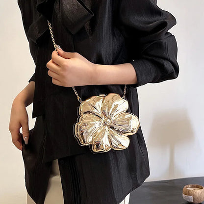 Mini Flower Vase Crossbody Party Bag for Women