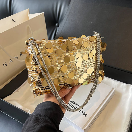 Luxury Mini Sequin Party Purse for Women